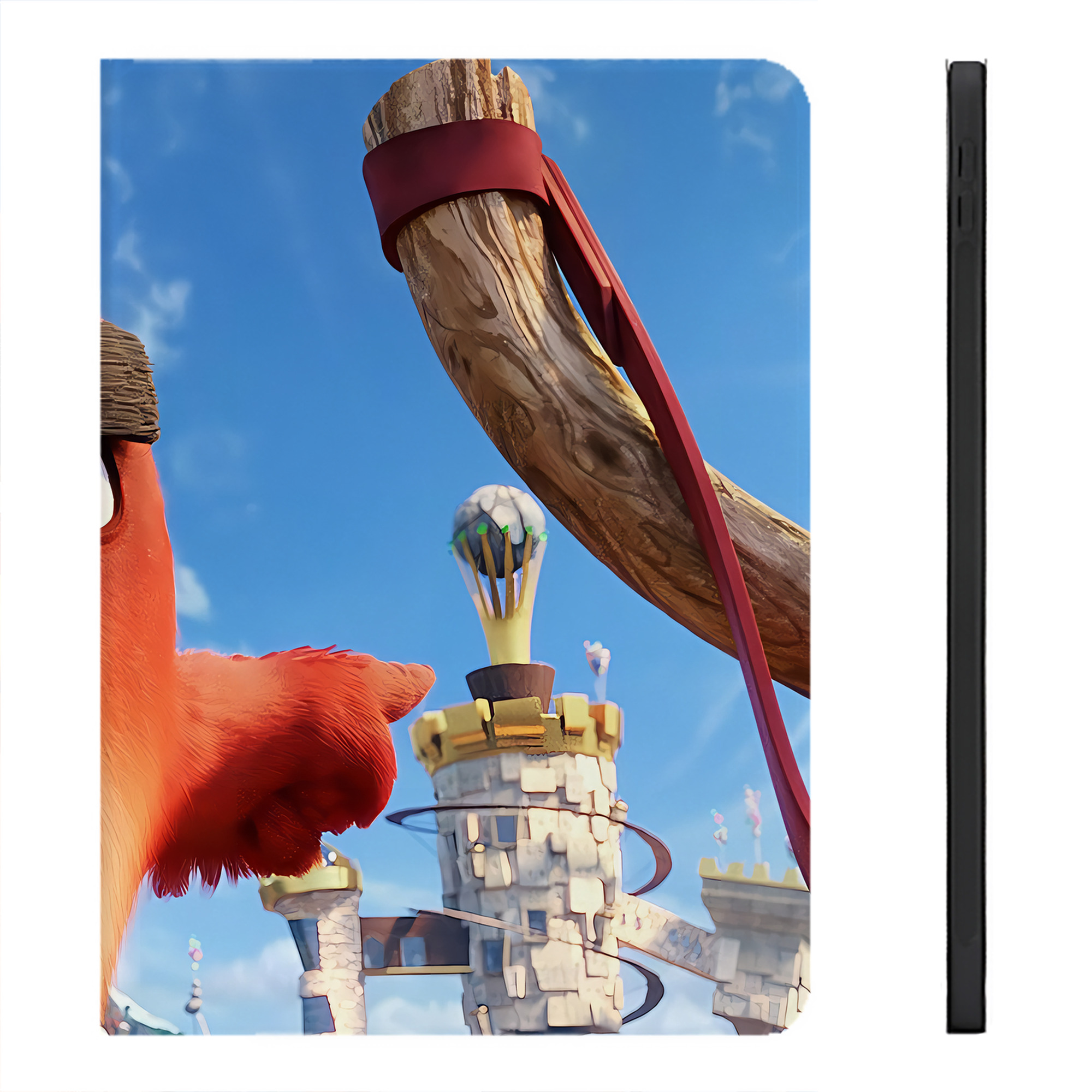 （画像用） Angry Birds アングリーバード IPadケース ペンホルダー付き ブックスタイルデザイン
